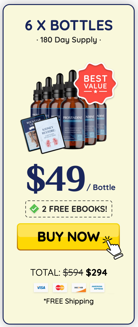 Prostadine - 6 Bottles